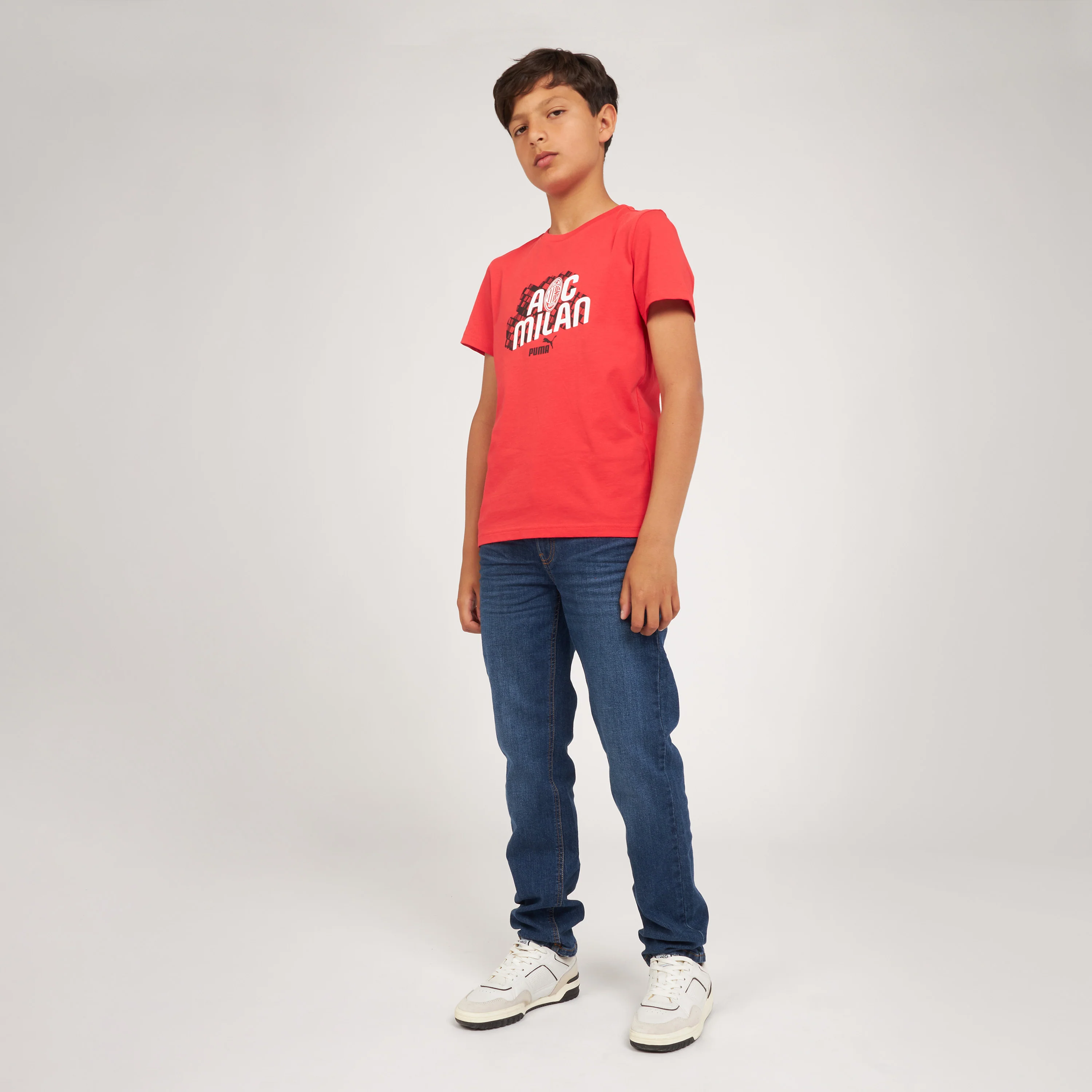 T-SHIRT MILAN CULTURE ROSSA BAMBINO - Image 5