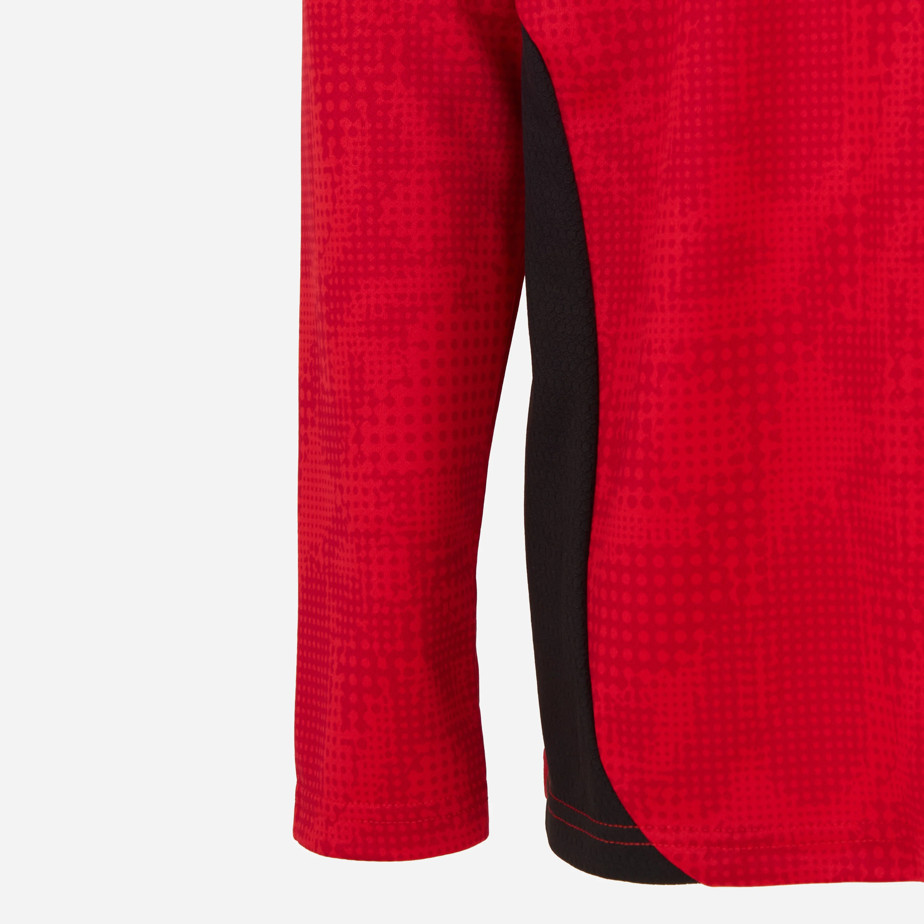 MAGLIA ROSSA MILAN TRAINING 1/4 ZIP A MANICA LUNGA 2025/26 - Image 8