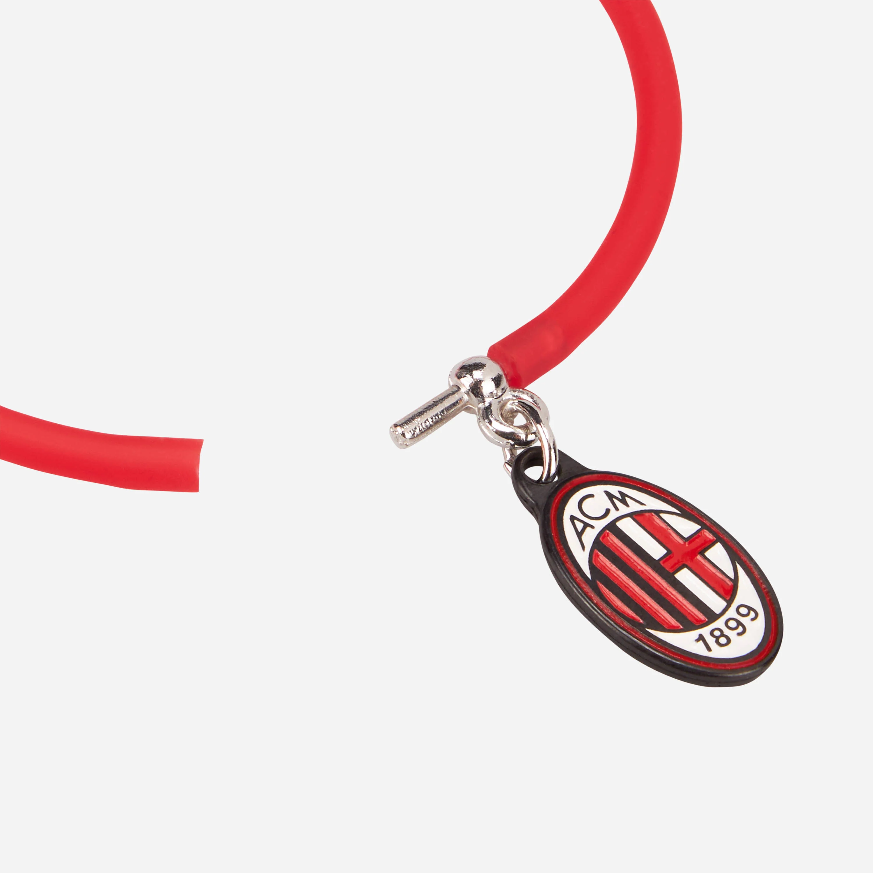 BRACCIALE ROSSO CON PENDAGLIO MILAN - Image 4