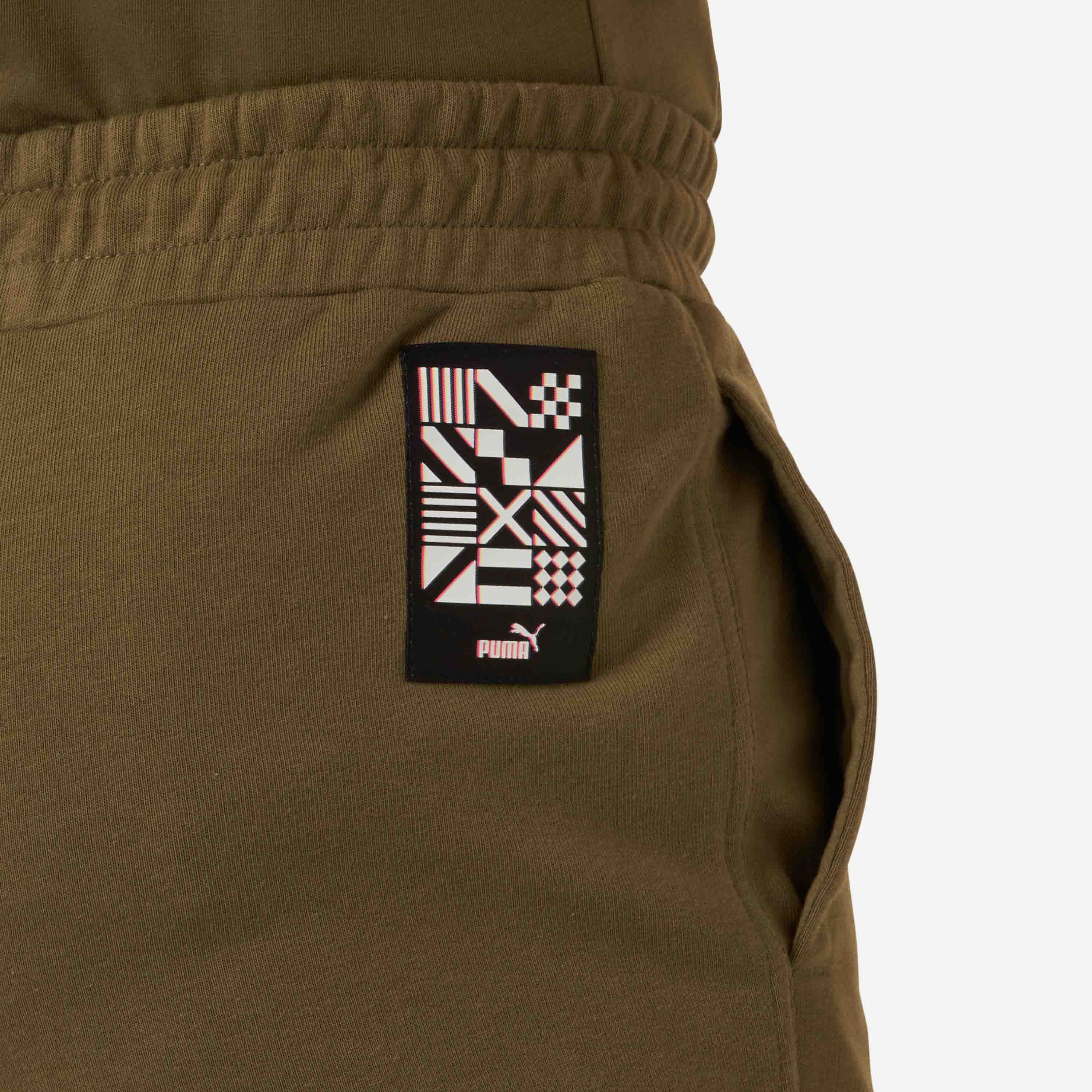 PANTALONI MILAN IN FELPA CON TASCA STILE CARGO - Image 7